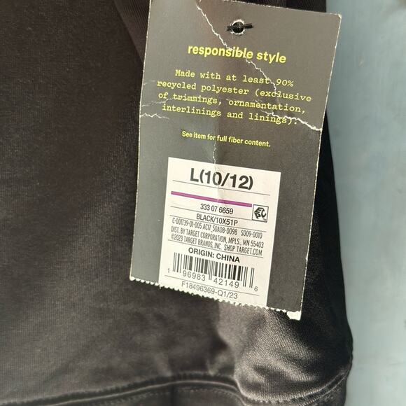 Art class one piece black outfit unitard leotard dance base costume CL NWT - Picture 7 of 8